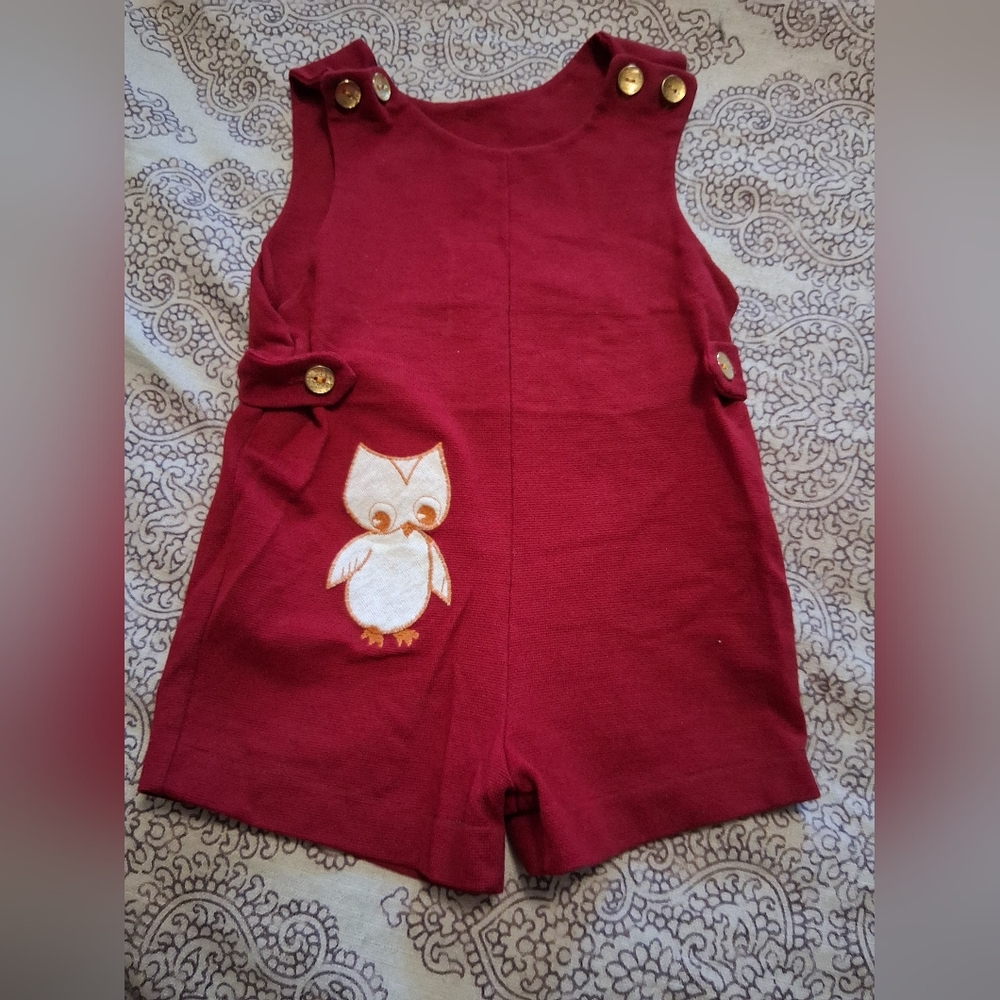 Vintage 70's HEALTH-Tex Romper MCM  boho 3T